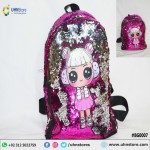 Shining Sequin Doll Backpack For Kids