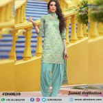 3 Piece Unstitched  Lawn Suit With Bamber Dupatta